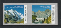 AUSTRIA 2015 Land Of Mountains S/ADH: Pair Of ATM Labels UM/MNH - Machine Stamps (ATM)