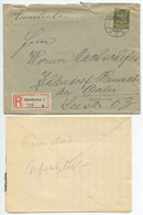 Germany 1925 Registered Cover & Letter Gelsenkirchen To Zehlendorf Wannseebahn Bei Berlin, Scott 335 - Covers & Documents