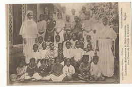 CPA,Th. Mission , Ragpur - Une Classe De Fillettes à Sitabaiidi ,Ed. Regnault Phot. - Missions