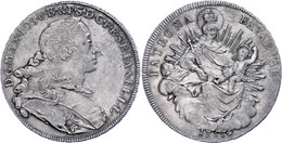 Taler, 1755, Maximilian III. Joseph, Dav. 1952, Avers Stellenweise Leicht Berieben, F. Vz. - Other & Unclassified