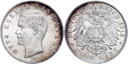 2 Mark, 1913, Otto, Randfehler, Ss-vz J. 45 - Other & Unclassified