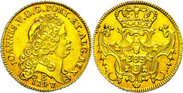 6400 Reis, Gold, 1747, Jose V., Bahia, Fb. 56, Ss-vz. - Brazil