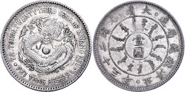 Chihli, Dollar, 1897, KM Y 65.1, Kl. Rf., S. - Chinese