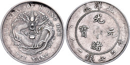 Chihli, Dollar, Jahr 34 (1908), Kl. Rf., Ss. - Chinese