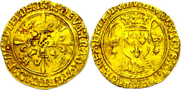 Ecu D'or Au Porcépic De Bretagne (3,38g), O.J. (1498-1515), Louis XII., Fb. 329, Wellig, S-ss. - Altri & Non Classificati