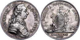 Schweden, Gustav III., Silbermedaille (Dm. Ca. 30,60mm, Ca. 13,32g), 1777, Von Gustaf Liungberger, Auf Das Turnierspiel  - Other & Unclassified