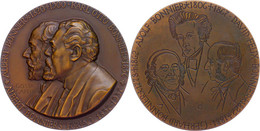 Schweden, Bronzemedaille (Dm. Ca. 60mm, Ca. 102,60g), 1937, Von Carell, Auf Verlag Und Buchhandlung Albert Bonnier In St - Other & Unclassified