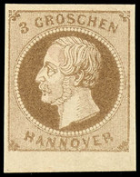 3 Gr Tadellos Postfrisch Vom Bogenunterrand, Mi. 65,--, Katalog: 19a ** - Hanover