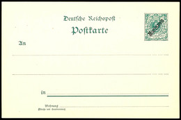 Ganzsache 5 Pf Postkarte Mit Punktlücke Tadellos Postfrisch, Mi. 50,--, Katalog: P1a * - Mariannes