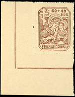 60 Kop. "Hilfe Für Stadtkindergärten", Holzhaltiges Papier, Gelbliche Gummierung, Tadellos Postfrisch, Mi. 150.-, Katalo - Altri & Non Classificati