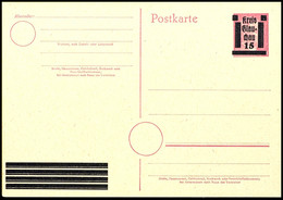 Ganzsachen-Postkarte P B893I Tadellos Postfrisch, Gepr. Zierer BPP, Mi. 125.-, Katalog: PB893I ** - Glauchau