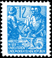 12 Pf "Arbeite Langsam ..." Tadellos Postfrisch, Mi. 700,--, Katalog: 3 ** - Altri & Non Classificati