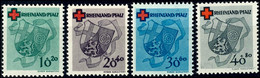 10-40 Pfg. Rotes Kreuz, Komplett Postfrisch, Mi. 85,-, Katalog: 42/45A ** - Other & Unclassified