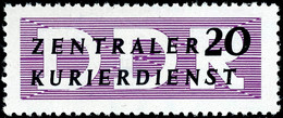 Dienstmarken B: 20 Pf Tadellos Postfrisch (Original, Neudruck Zum Vergleich Beiliegend), Mi. 180,--, Katalog: 7XII ** - Other & Unclassified