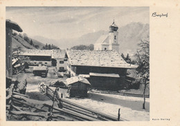 CPSM 10X15 D' ALLEMAGNE -  BERGDORF - PAYSAGE De NEIGE - Oberstaufen