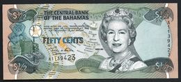 ♛ BAHAMAS - ½ Dollar {50 Cents} 2001 UNC P.68 - Bahamas