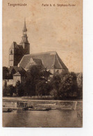 DC2160 - Ak Tangermünde, Partie B.d. Stephans-Kirche - Stendal