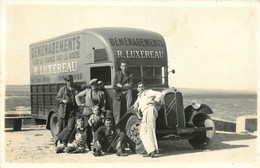 Vincennes * Carte Photo * Camion CITROEN Type ? Déménagements R. LUXEREAU * Déménageurs Métier - Vincennes