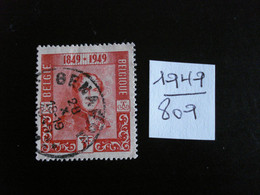 Belgique 1949 - 3f Léopold I - Y.T. 809 - Oblitérés - Used - 1948 Exportation