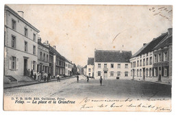 Feluy La Place Et La Grand Rue D V D 12070 Edit Guillaume Feluy 1907 - Seneffe