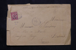 CHINE - Enveloppe Du Corps D'Occupation En Chine Pour La France, Affranchissement Mouchon - L 75082 - Lettres & Documents