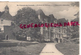 72 -  ST SAINT VINCENT DU LOROUER- CHATEAU DE LA GIDONNIERE  - SARTHE - Otros & Sin Clasificación