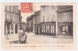 CPA RHONE.SAINT LAURENT DE CHAMOUSSET - Saint-Laurent-de-Chamousset