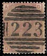 94890jB - GREAT BRITAIN - STAMP - SG #  141  Plate 7  -  USED - Non Classificati