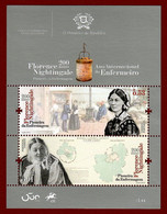 Portugal  2020 , 200 Anos Florence Nightingale - Sheet - Postfrisch / MNH / (**) - Unused Stamps