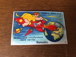 Bannalec * Carte à Système Ancienne Complète * Fusée Sirius - Bannalec