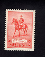 1120331737 1935 SCOTT 152 (XX)  POSTFRIS MINT NEVER HINGED POSTFRISCH EINWANDFREI - GEORGE V ON HIS CHARGER ANZAC - Autres & Non Classés