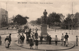 Lorient * Cours Chazelle * Statue De Jules Simon * Promeneurs - Lorient