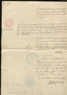 Document Daté De 1782, Nombreux Cachets, Superbe - 1815-1830 (Periodo Holandes)