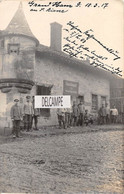 08 - GRANDHAM - Carte Photo Allemande - Postkartenverkauf - Vente De CPA Pendant L'occupation Allemande.Sodats 1917 - Altri & Non Classificati