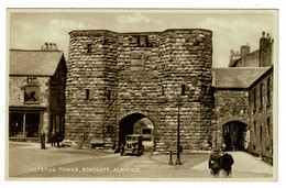 Ref 1416 - Early Postcard - Car At Hotspur Tower - Bondgate Alnwick Northumberland - Autres & Non Classés