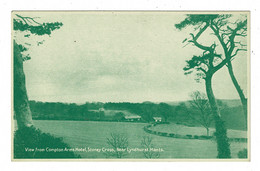 Ref 1416 - Early Postcard - View From Compton Arms Hotel - Stoney Cross Hampshire - Other & Unclassified