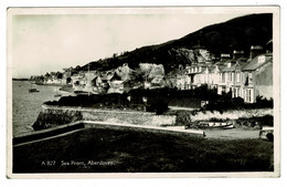 Ref 1416 - 1937 Real Photo Postcard - Aberdovey Merionethshire Wales - KEVIII Stamp - Monmouthshire