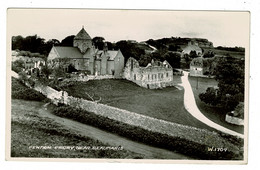 Ref 1417 - Real Photo Postcard - Penmon Priory Near Beaumaris - Anglesey Wales - Anglesey