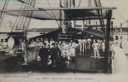 Brest - Sur Le Pont Du BORDA - Boats