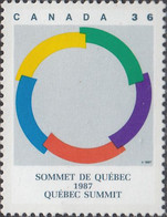 Canada 1987 Summit Quebec Michel 1059 - Otros & Sin Clasificación