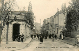 Montauban * La Poste Et Le Crédit Lyonnais * Ptt * Bank Banco Banque - Montauban