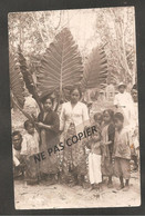 CP Photo   Femmes Et Enfants  Oblit  SAIGON Messageries Maritimes  1928 - Viêt-Nam
