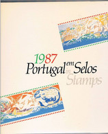 Portugal, 1987, Portugal Em Selos 1987 - Libro Dell'anno