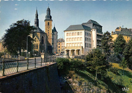 LUXEMBOURG-L'EGLISE ST-MICHEL ET L'HÔTEL DU CONSEIL D'ETAT - Luxemburg - Town