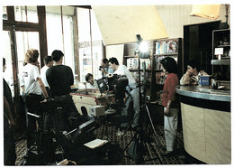 Flins Sur Seine Yvelines Tournage Film Hotel Croix Blanche 1990 Aventure Carto Tirage Limité état Superbe - Flins Sur Seine