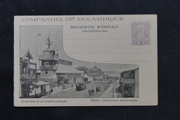 MOZAMBIQUE - Entier Postal Illustré De Beira + Réponse, Non Circulé - L 75185 - Mozambique