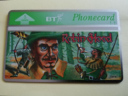 GREAT BRETAGNE  5 UNITS ROBIN HOOD  CONTROL NR 306E MINT CONDITION      **3649** - BT Buitenlandse Uitgaven