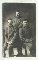 TRE MILITARI ITALIANI  - FOTO RESTELLI COLOGNA VENETA VERONA - NV FP - Guerre 1914-18