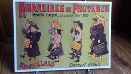 PUB . Amandes De Provence Biscuits H.LALO.(S45-20) - Advertising