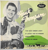 Hank THOMPSON-"The New Green Light"-super 45 T.(4 Titres) -Capitol-BE - Country En Folk